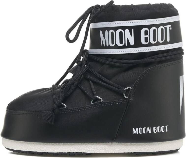 moon boot Zwarte enkellaarzen voor vrouwen Black Dames