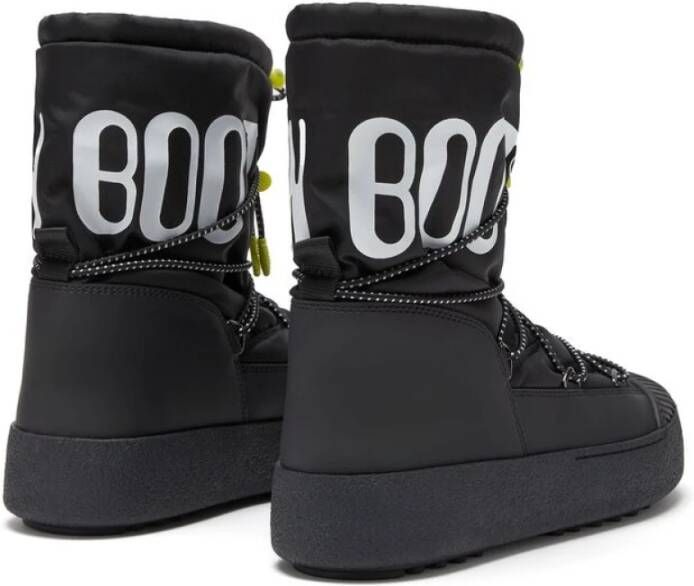 moon boot Zwarte Hybride Wandelsneakers Black Heren