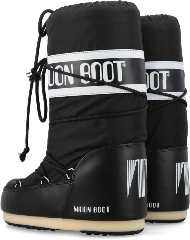 moon boot Iconische Nylon Winterlaarzen Black Dames