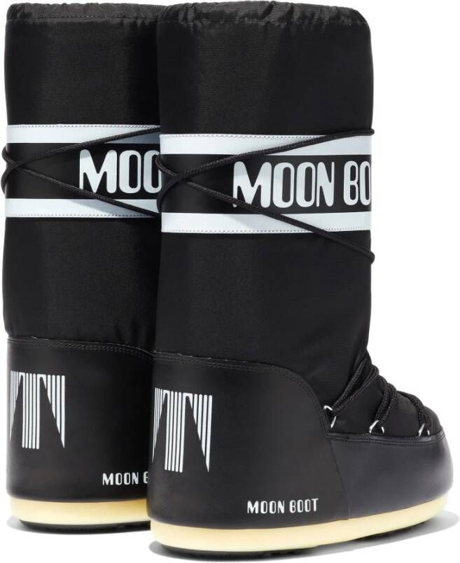 moon boot Zwarte Nylon Icon Laarzen Black Heren