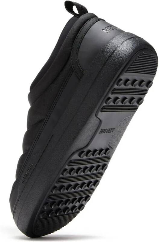 moon boot Zwarte Park Sneakers Logo Print Black Dames