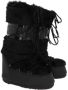 Moon boot Zwarte sneeuwlaarzen met imitatiebont Black Dames - Thumbnail 2