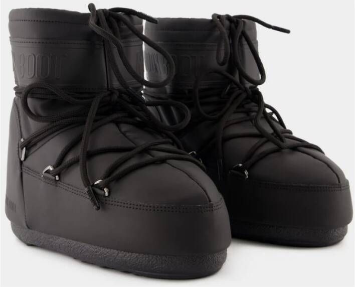 moon boot Zwarte Synthetische Lage Laarzen Black Dames