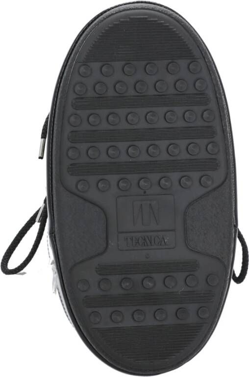 moon boot Zwarte Waterdichte Enkellaarzen met Trekkoorden Black Dames