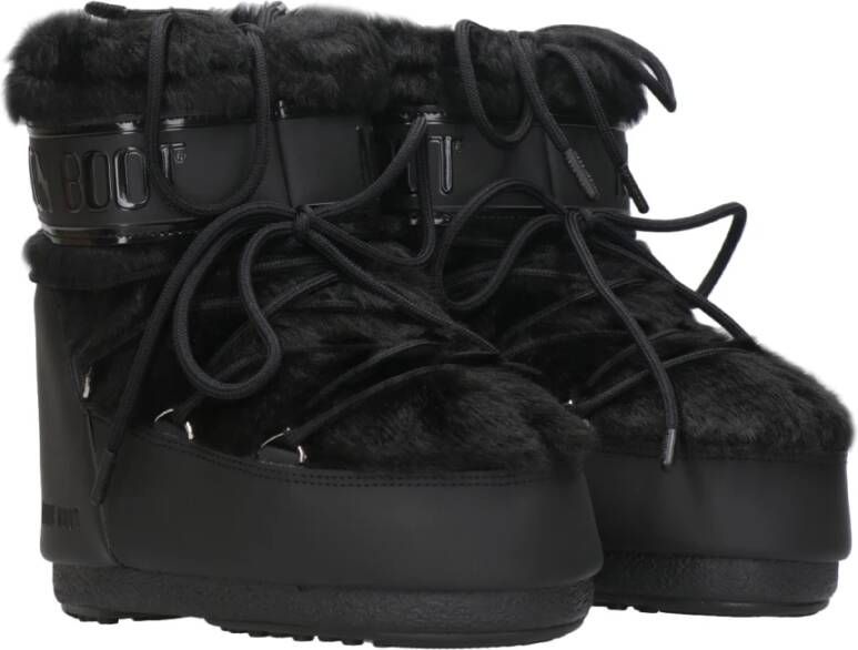 moon boot Zwarte Waterdichte Winterlaarzen Black Dames