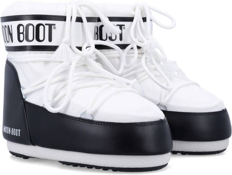 moon boot Zwarte Witte Gesloten Schoenen Icon Low White Dames