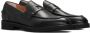 Moreschi Zwarte Leren Loafer Black Heren - Thumbnail 2