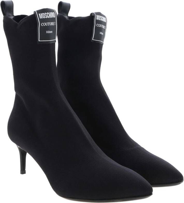 Moschino Boots Zwart Dames