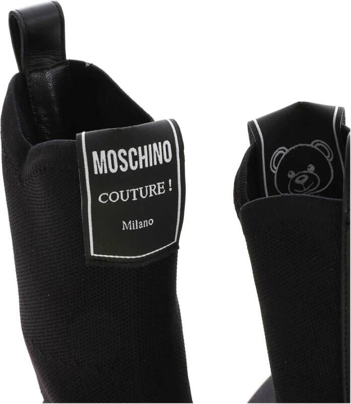 Moschino Boots Zwart Dames