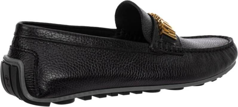 Moschino Casual Instap Schoenen Effen Kleur Black Heren