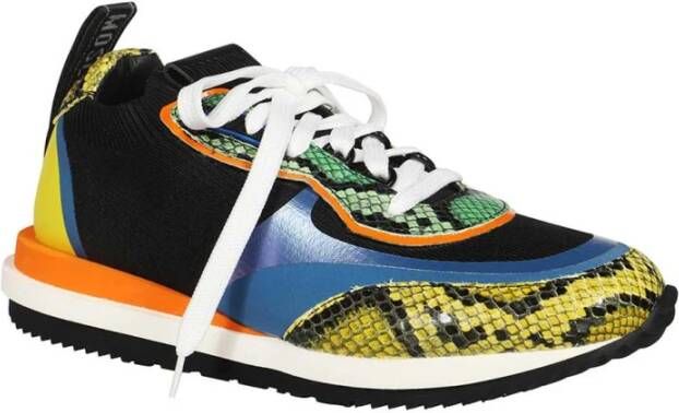 Moschino Contrasterende lage sneakers Multicolor Heren