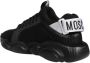 Moschino Contrasterende Low-top Sneakers Black Heren - Thumbnail 3