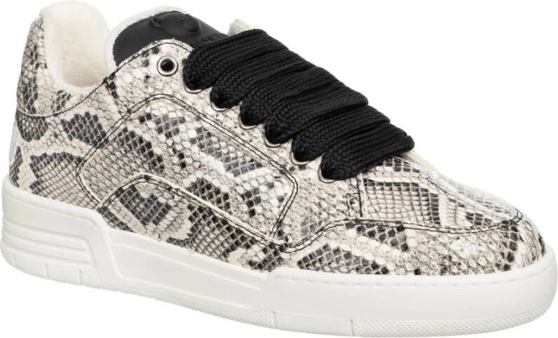 Moschino Dierenprint Sneakers voor Kinderen Gray Dames