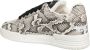 Moschino Dierenprint Sneakers voor Kinderen Gray Dames - Thumbnail 4