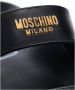 Moschino Schuifregelaars Zwart en Grijs Black Heren - Thumbnail 8