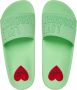 Moschino Groene Sandalen voor Vrouwen Green Dames - Thumbnail 3