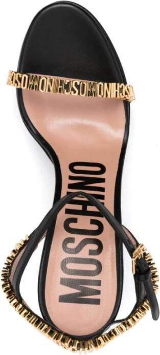 Moschino High Heel Sandals Zwart Dames