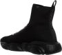 Moschino Hoge Top Plain Sneakers Black Heren - Thumbnail 3