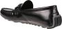 Moschino Klassieke Leren Loafers Black Heren - Thumbnail 3