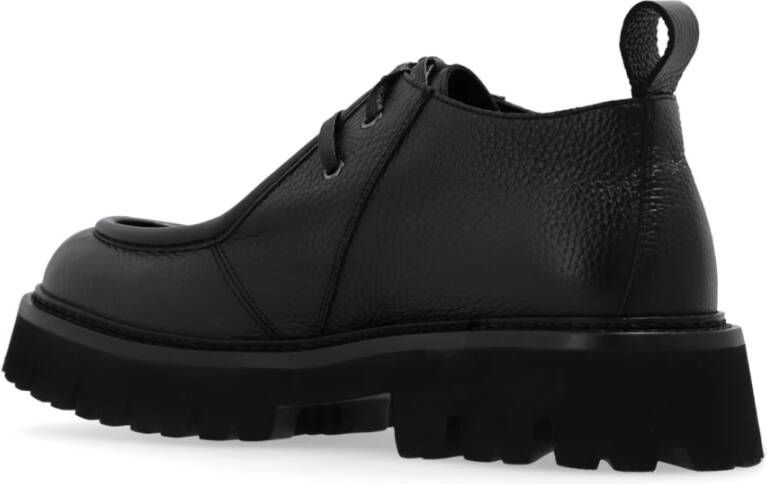 Moschino Leren schoenen van Black Heren