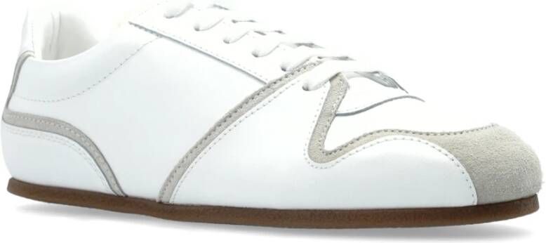 Moschino Leren sneakers White Dames