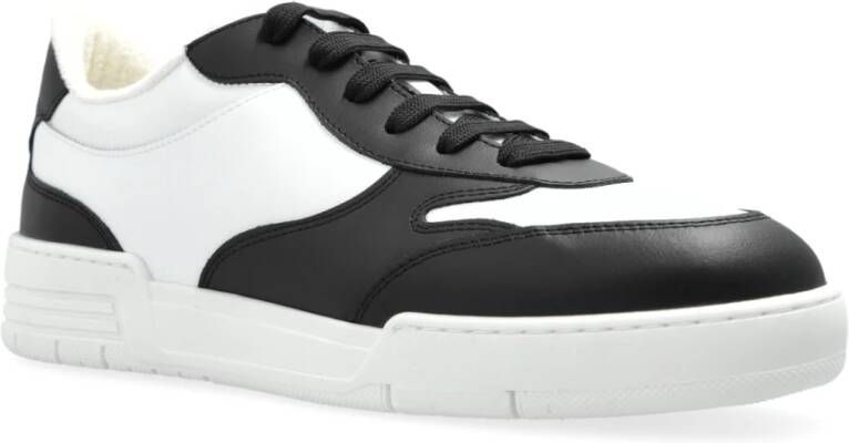 Moschino Leren sneakers White Heren