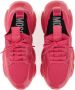 Moschino Logo Sneaker Polyester Elastaan Polyurethaan Pink Dames - Thumbnail 2