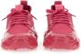 Moschino Logo Sneaker Polyester Elastaan Polyurethaan Pink Dames - Thumbnail 5