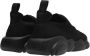 Moschino Logo Sneakers Zwart Rubberen Zool Black Dames - Thumbnail 4