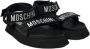 Moschino Modieuze Lage Sandalen voor Mannen Black Heren - Thumbnail 2