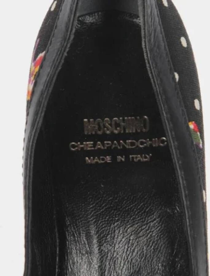 Moschino Pre-Owned Pre-owned Canvas heels Multicolor Dames