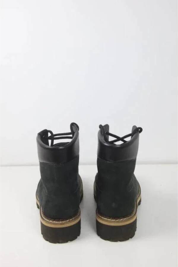 Moschino Pre-Owned Pre-owned Leather boots Black Heren