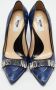 Moschino Pre-Owned Pre-owned Leather heels Blue Dames - Thumbnail 3