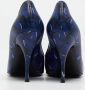 Moschino Pre-Owned Pre-owned Leather heels Blue Dames - Thumbnail 5