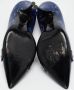 Moschino Pre-Owned Pre-owned Leather heels Blue Dames - Thumbnail 6