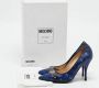 Moschino Pre-Owned Pre-owned Leather heels Blue Dames - Thumbnail 9