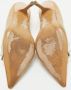 Moschino Pre-Owned Pre-owned Leather heels Yellow Dames - Thumbnail 5