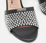 Moschino Pre-Owned Pre-owned Leather sandals Black Dames - Thumbnail 7