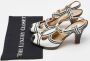 Moschino Pre-Owned Pre-owned Leather sandals White Dames - Thumbnail 9