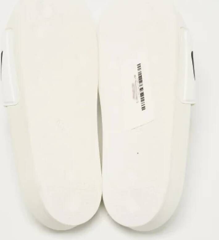 Moschino Pre-Owned Pre-owned Leather sandals White Heren