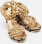 Moschino Pre-Owned Pre-owned Leather sandals Yellow Dames - Thumbnail 4