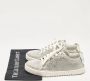 Moschino Pre-Owned Pre-owned Leather sneakers Gray Dames - Thumbnail 8