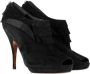 Moschino Pre-Owned Pre-owned Suede boots Black Dames - Thumbnail 4