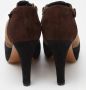 Moschino Pre-Owned Pre-owned Suede boots Brown Dames - Thumbnail 5