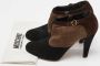 Moschino Pre-Owned Pre-owned Suede boots Brown Dames - Thumbnail 9