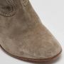 Moschino Pre-Owned Pre-owned Suede boots Gray Dames - Thumbnail 5