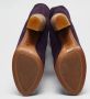 Moschino Pre-Owned Pre-owned Suede boots Purple Dames - Thumbnail 4