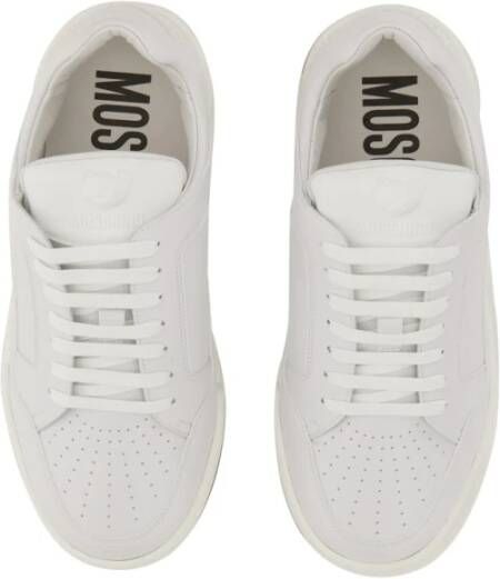 Moschino Rubber Teddy Bear Streetball Sneakers White Heren