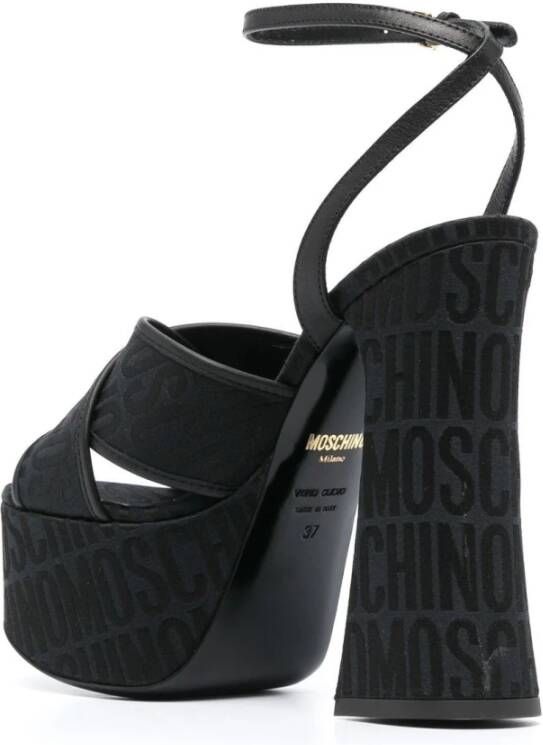 Moschino Sandalen met hoge hakken Zwart Dames