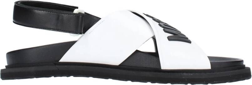 Moschino Sandalen Wit White Dames